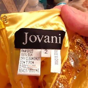 Yellow size 2 cocktail/formal dress